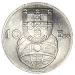 PRATA - Moeda 10 Escudos