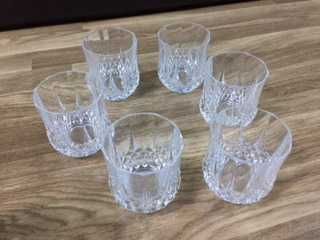 Conjunto Cristal d'Arques com Jarro e 6 Copos