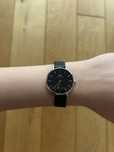 Zegarek Daniel Wellington czarny ze srebrem