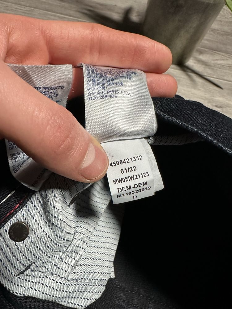 Джинси Tommy Hilfiger Denton Stretch Straight Fit Navy Jeans