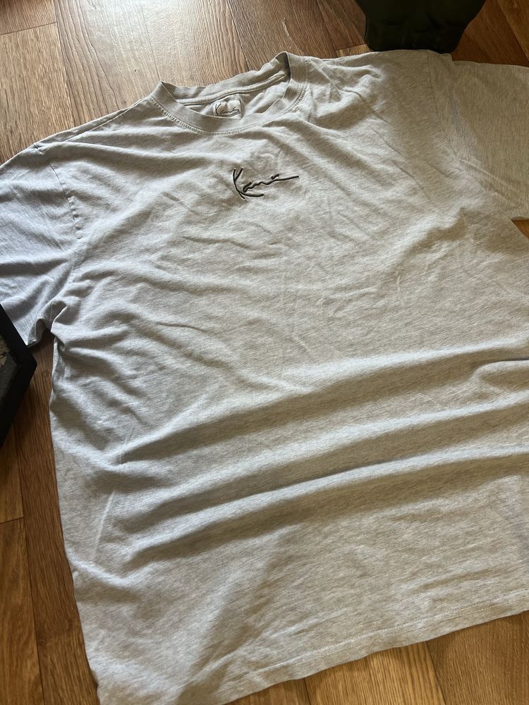Футболка Karl Kani Тішка Карл Кані T-Shirt Чоловіча Оригінал Сіра  rep