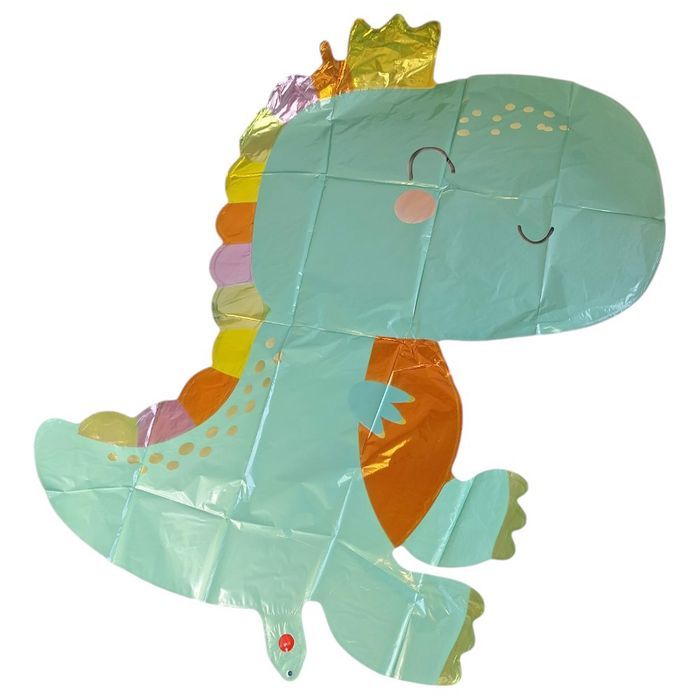 6 dużych balonów foliowych dinozaurów na urodziny