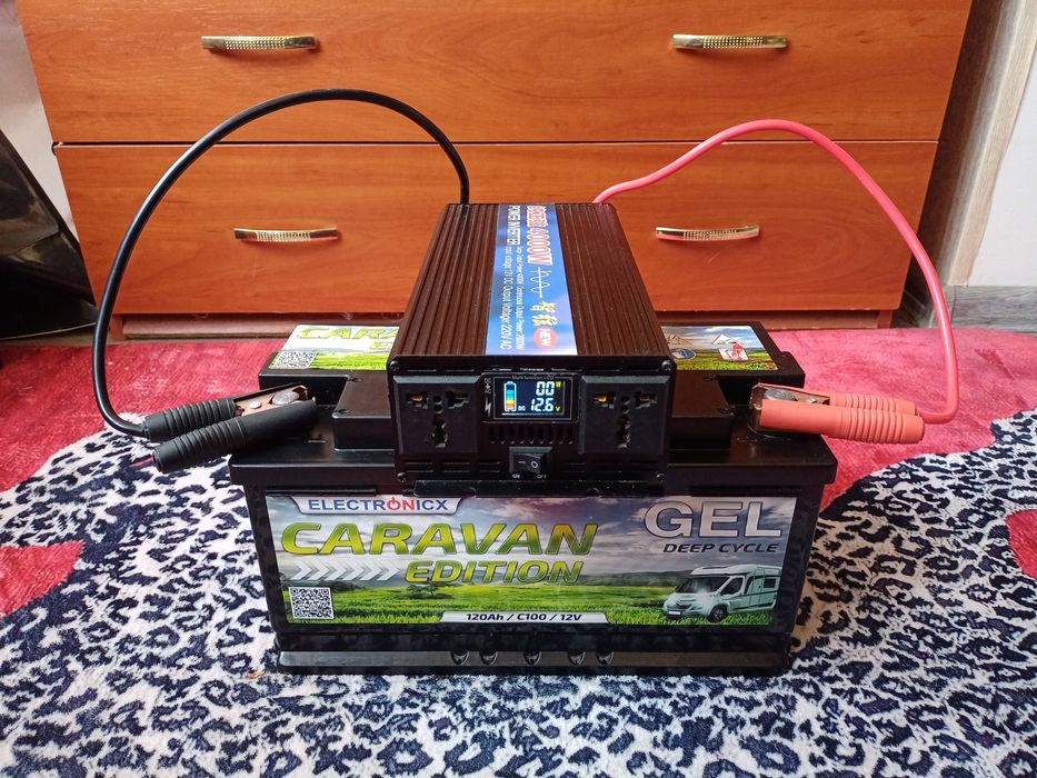 Комплект Аккумулятор + Инвертор + Зарядка