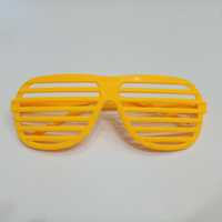 Okulary żółte imprezowe