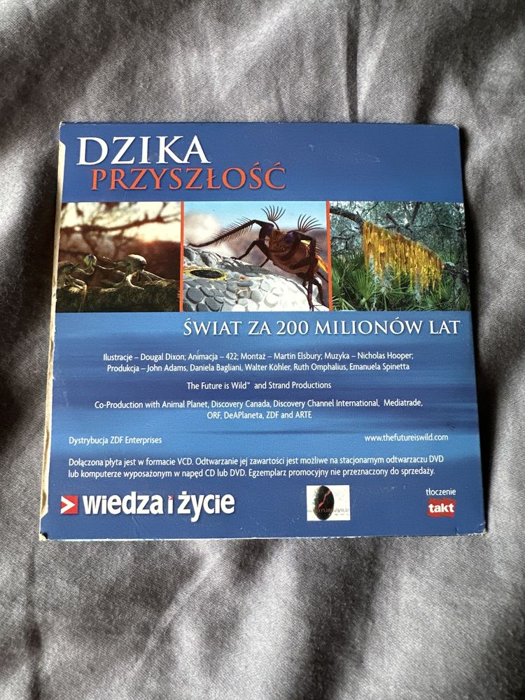 Dzika przyszłość, świat za 200 milionów lat, VCD