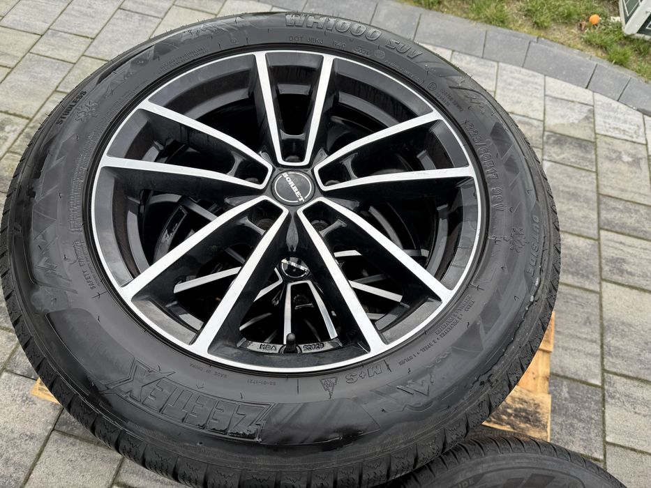 Alufelgi R17 Borbet 5*114 z oponami zimowymi