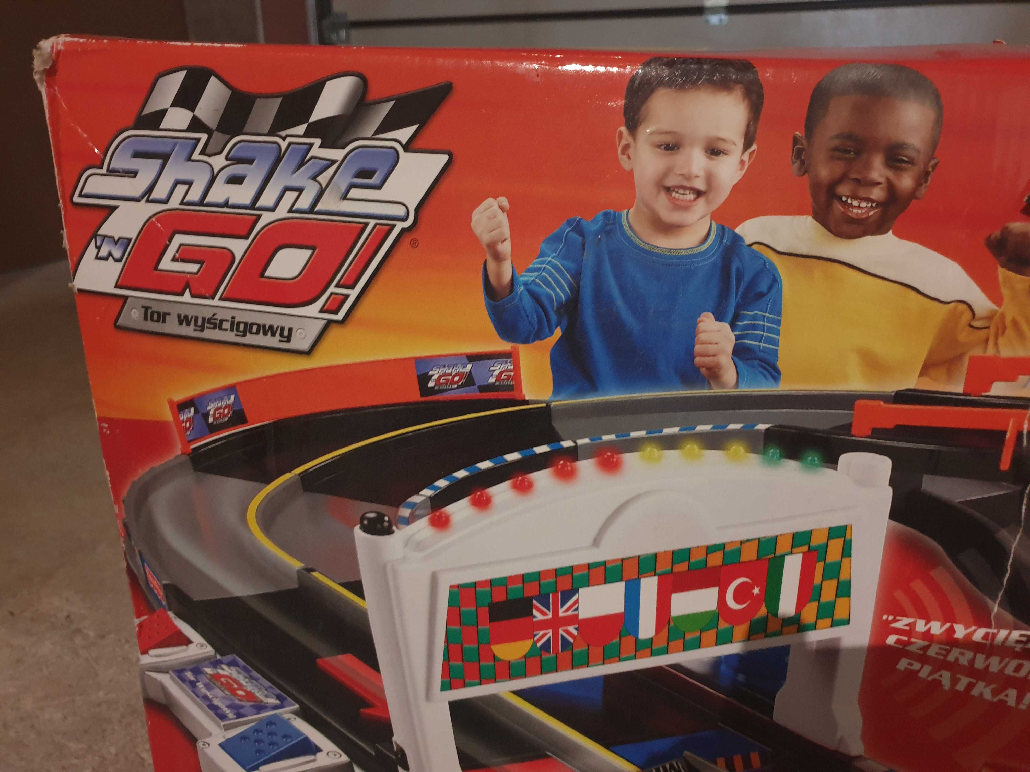 Fisher price shake and go tor wyścigi auta wyścigówka