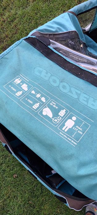 Przyczepka rowerowa croozer kid for 2