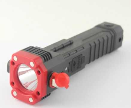 Фонарь ручной Quantum QM-FL1034 Hummer 3W LED+COB, функция Power Bank
