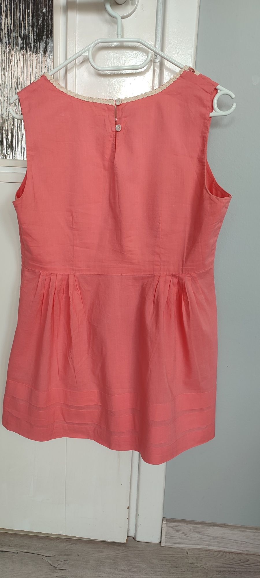 Bluzka ciążowa Monsoon rozm. 38, koralowa, elegancka, piekna