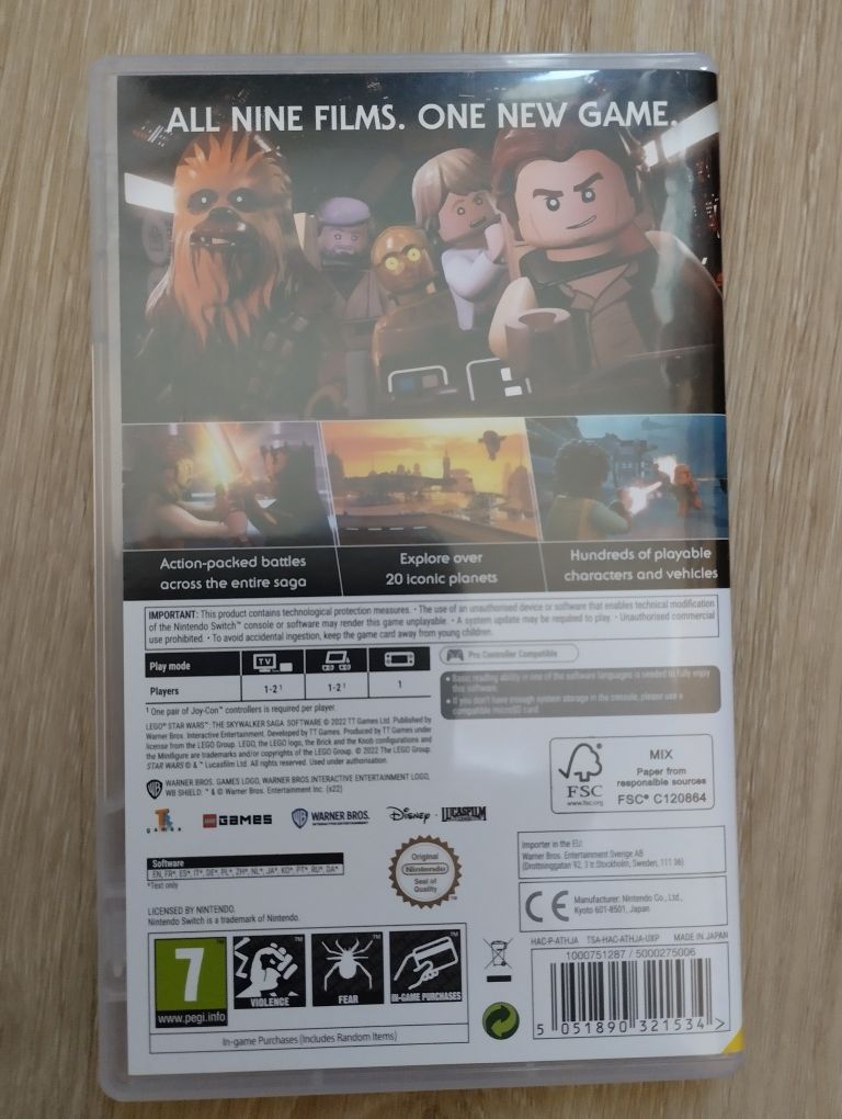 LEGO Star Wars The Skywalker Saga Deluxe Edition Nintendo Switch