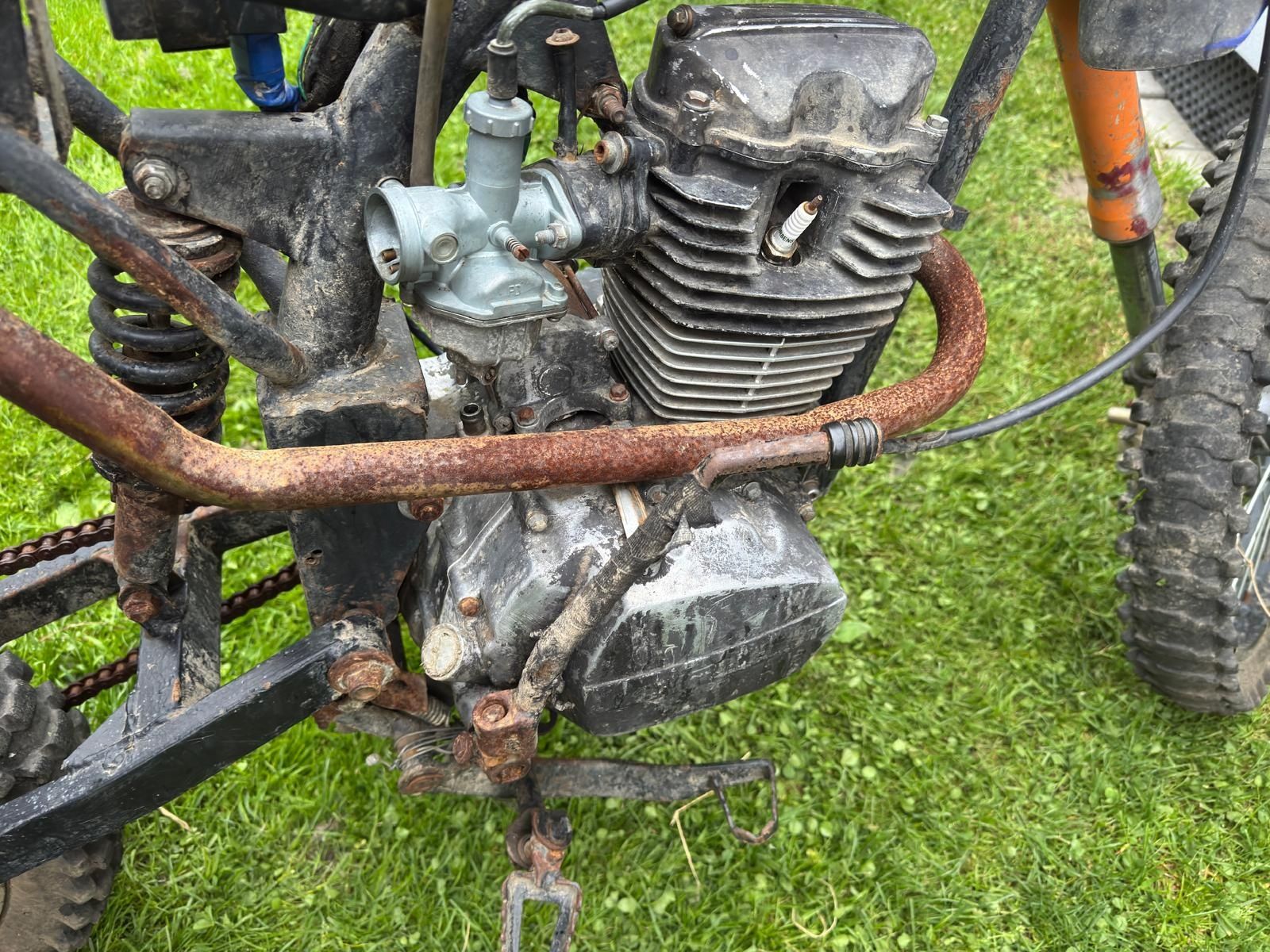 Motor na części 125cm rezerwacja do soboty