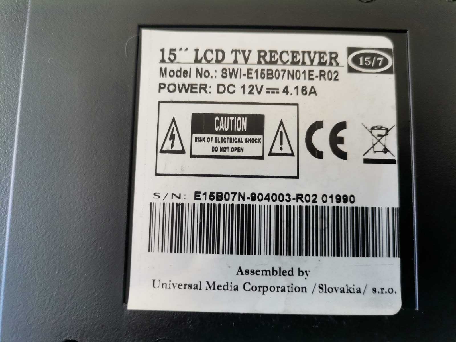 Tv Lcd Swisstec 15'