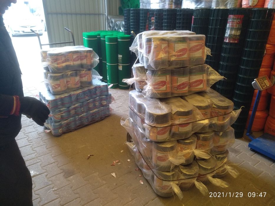 Шпагат Юта Тітан Тама на тюки 4кг в наявності від 500грн