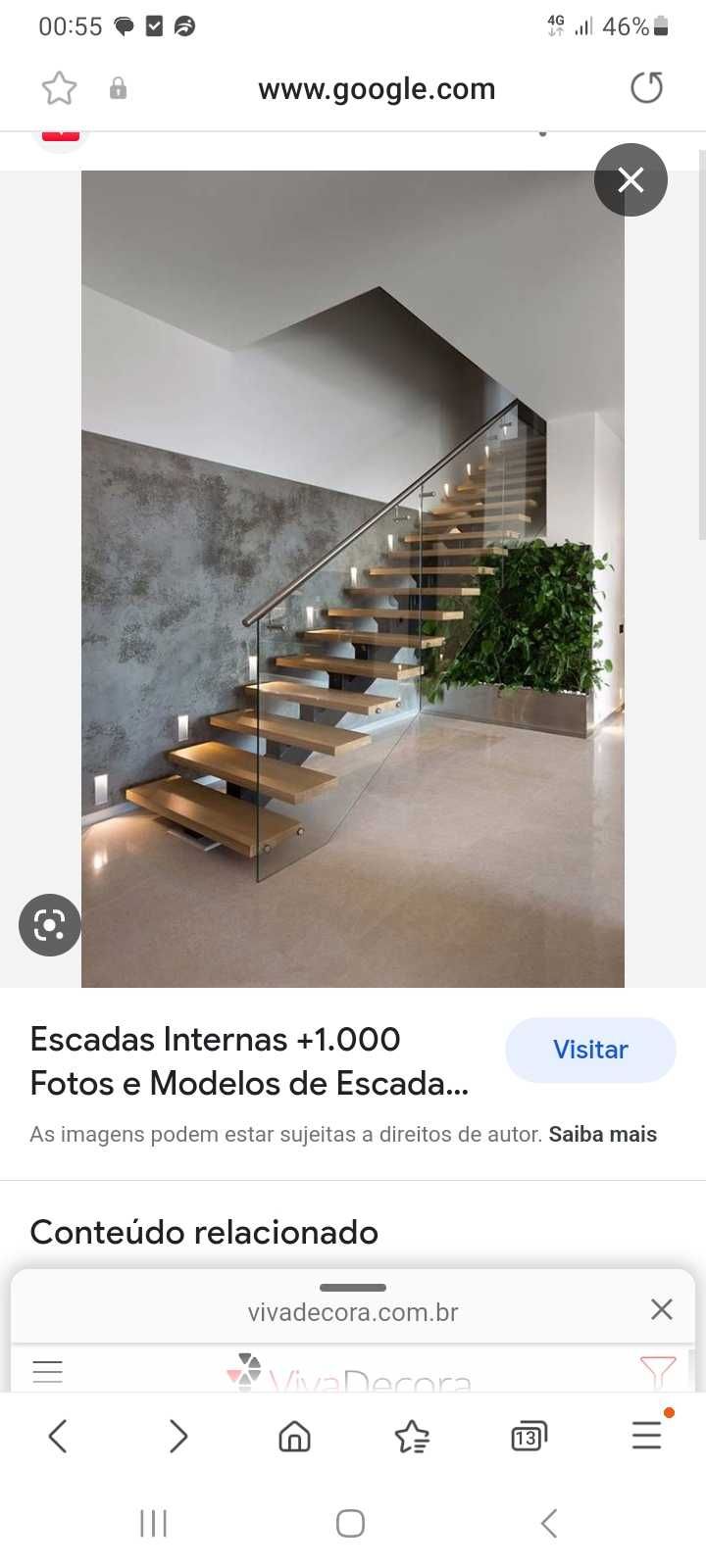 Escada em Espinha nova