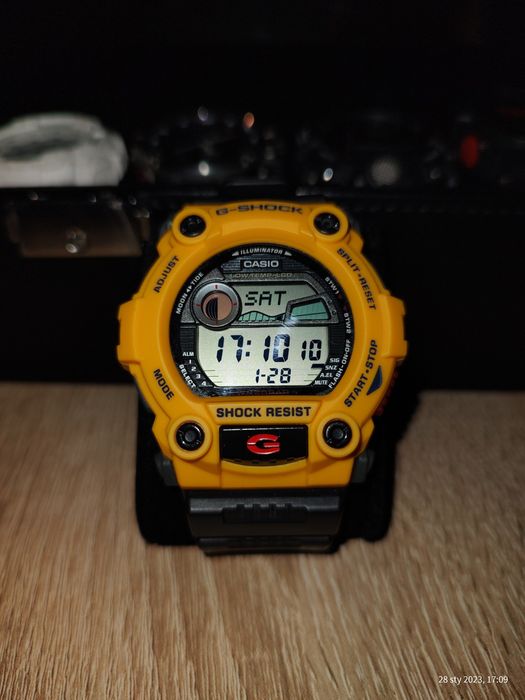 Casio Żółty g 7900