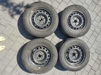 Zestaw felg stalowych 15 cali + opony 205/65R15