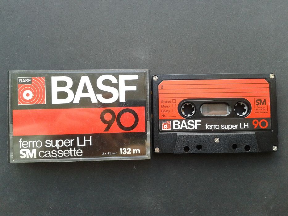 Аудиокассеты BASF ferro super LH SM 90