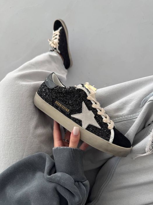 GOLDEN GOOSE | Ggdb Star | Sparkles новые женские кеды оригинал