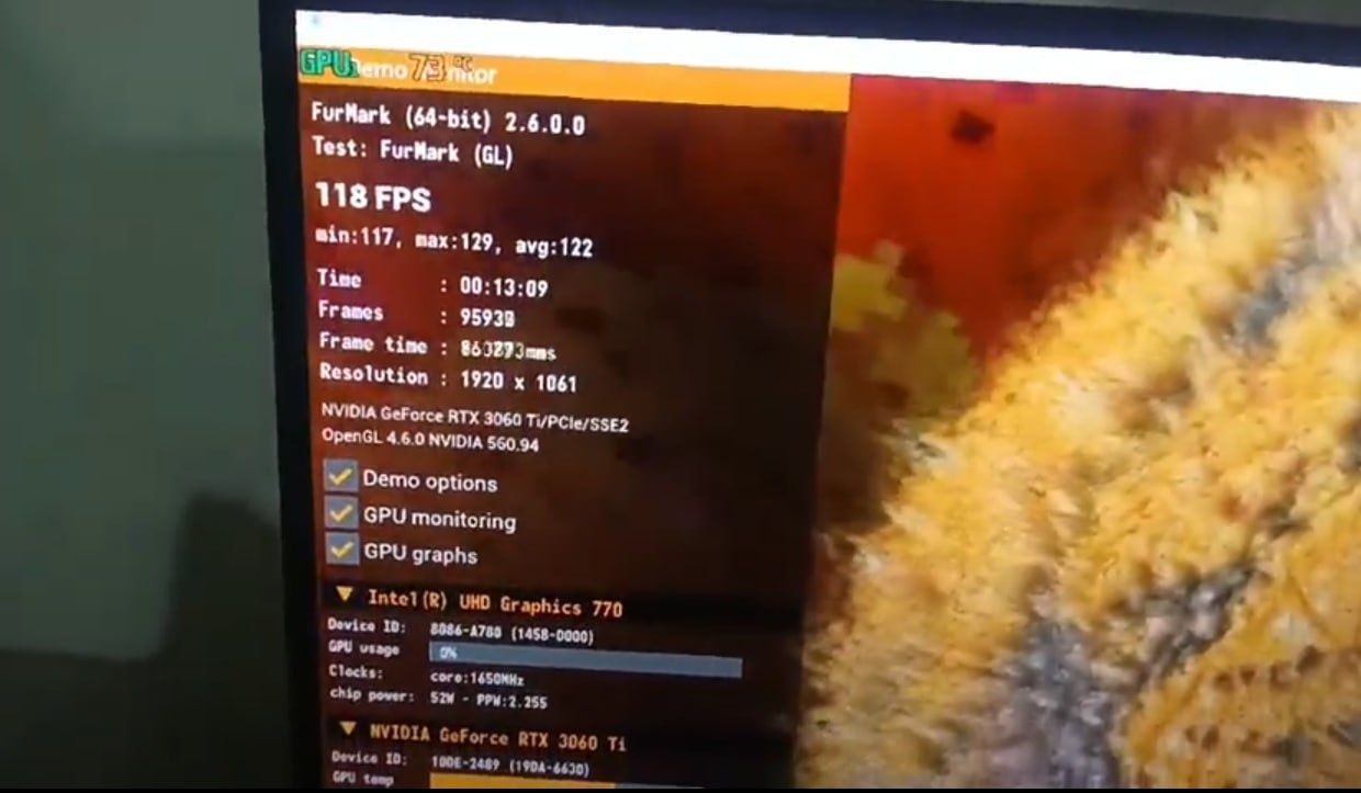 RTX 3060 ti gigabyte