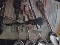 Colheres conjunto antigo