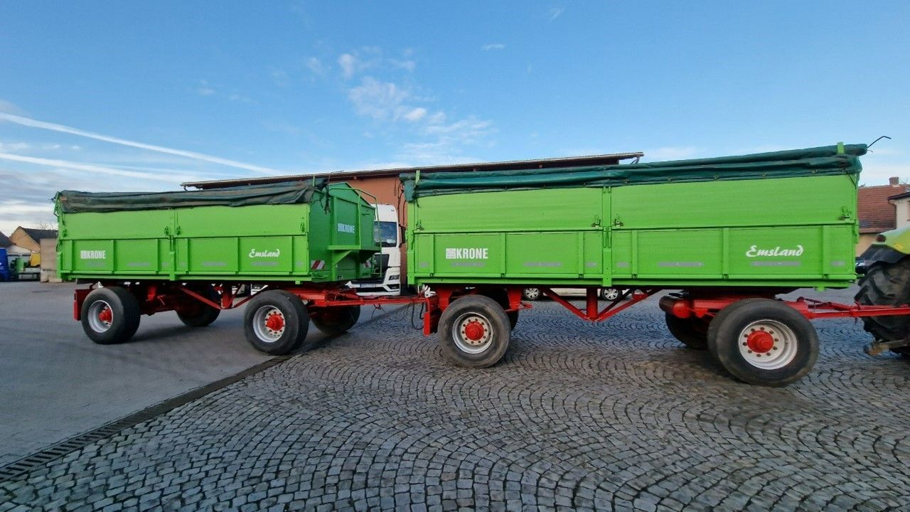 Krone Przyczepa Krone wywrotka 3 stronna kipper 16 t DMC