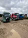 Piasek, kamień, Gruz mielony, czarnoziem, żwir, wykopy, Transport
