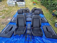 Kompletne wnętrze czarne skórzane, alcantara ErgoComfort VW Passat B8