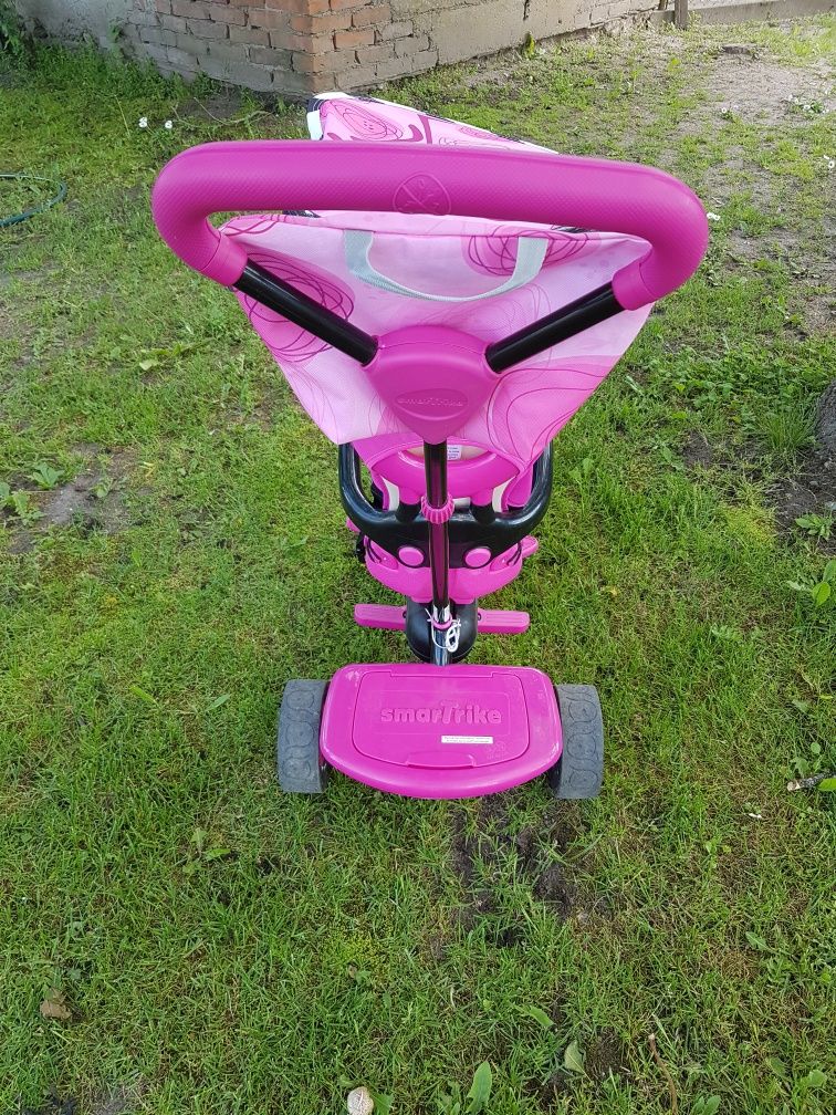 Rowerek trójkołowy Smart Trike różowy