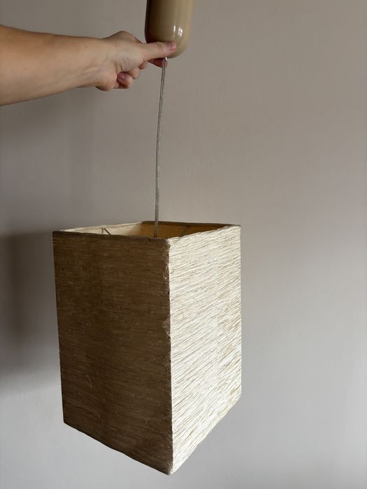 Lampa boho abażur klosz