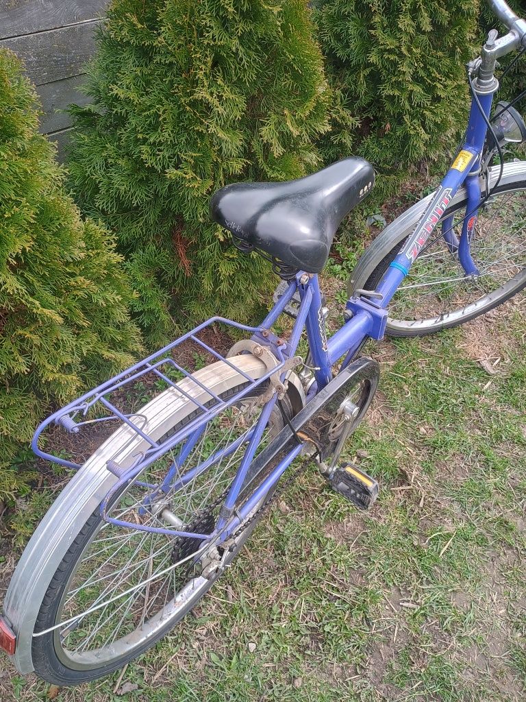 Rower Romet zenit PRL garażowany składak retro stan bdb- przerzutki