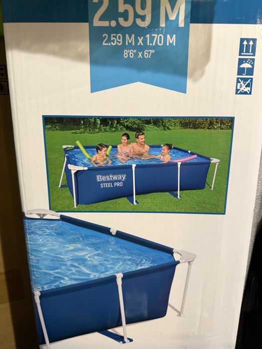 Basen stelazowy + pompa