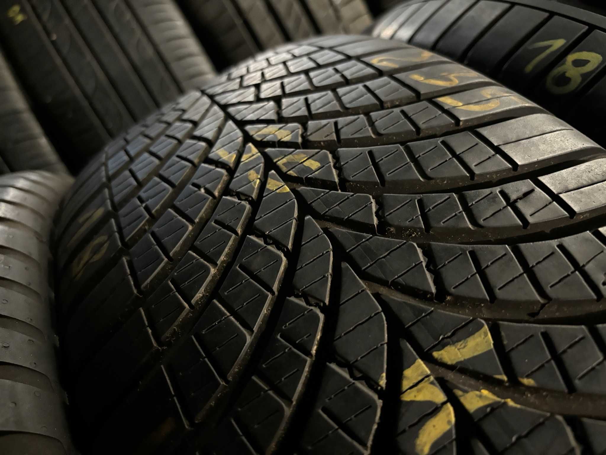 4X Opony Całoroczne 235/55R18 Goodyear 4S 8MM 2019R CAŁE SPRAWDZONE!
