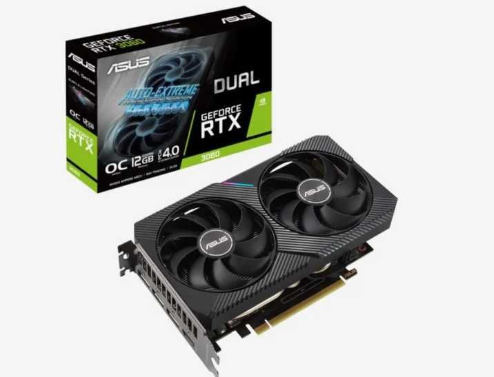 Karta graficzna ASUS GeForce RTX 3060 12 GB – Stan bardzo dobry