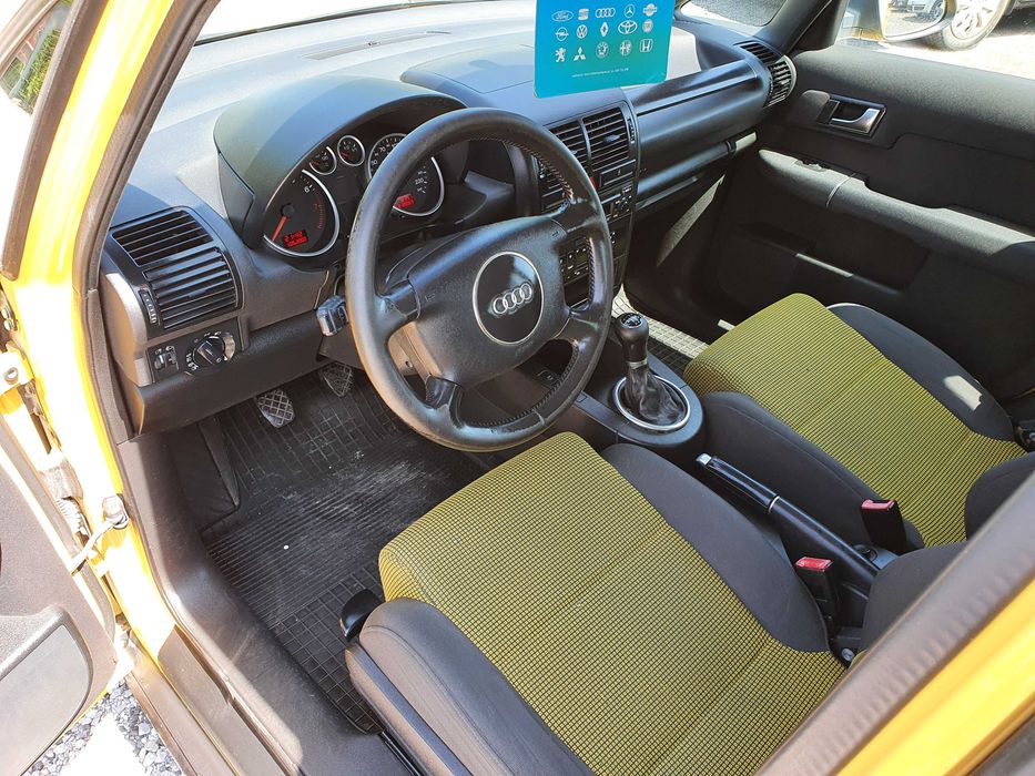 Audi A2 1,6 FSI 12 lat 1Wł Zadbana HAK Tempomat Klima Zamiana 210  Km