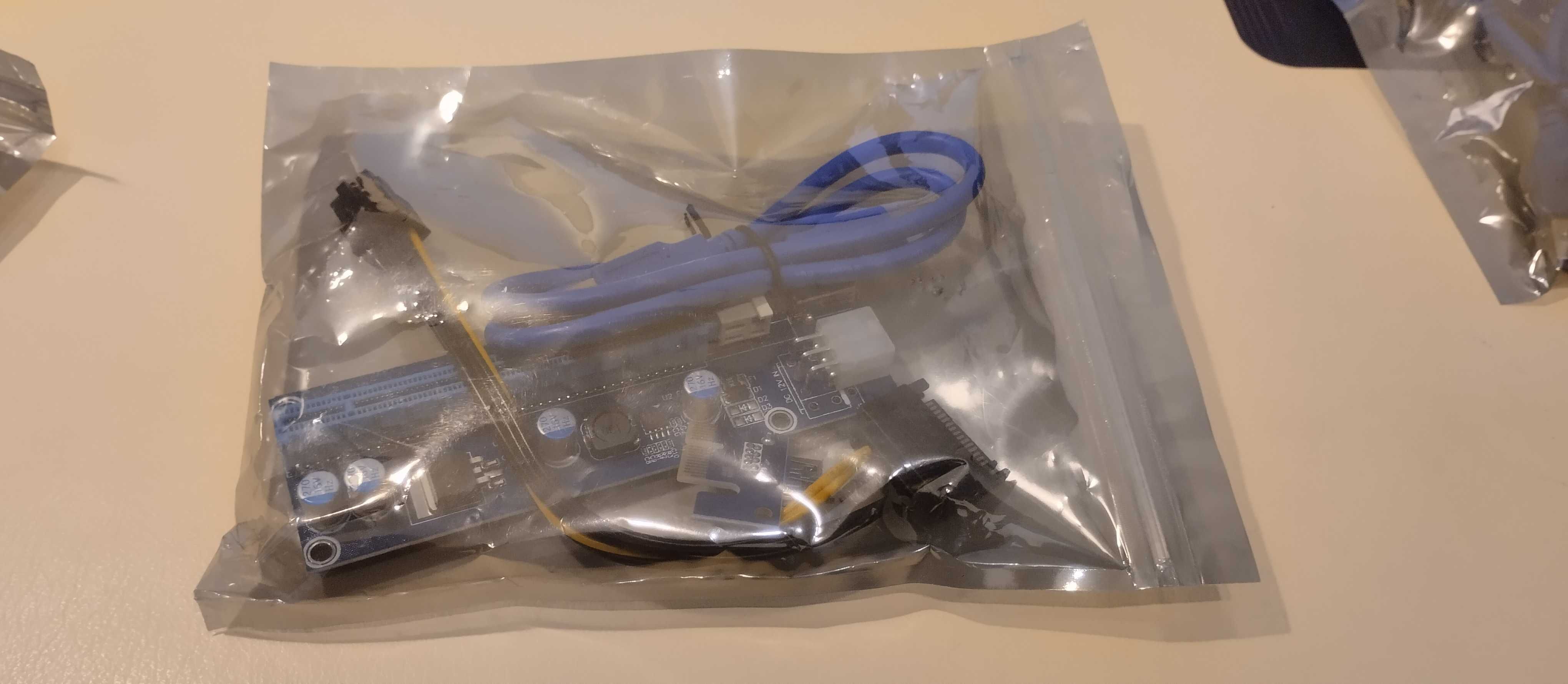 Рaйзер для відеокарти VER 006C. (pci express riser card 1x to 16x)
