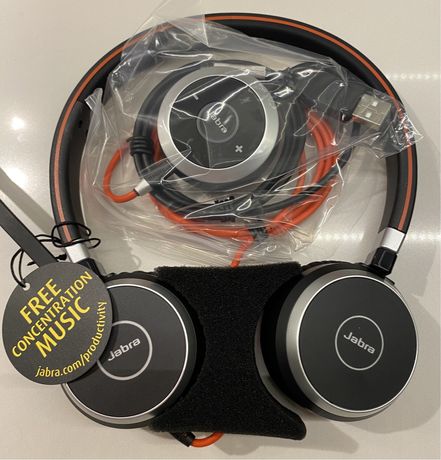 Słuchawki nauszne JABRA Evolve 40 UC Czarny super sluchawki