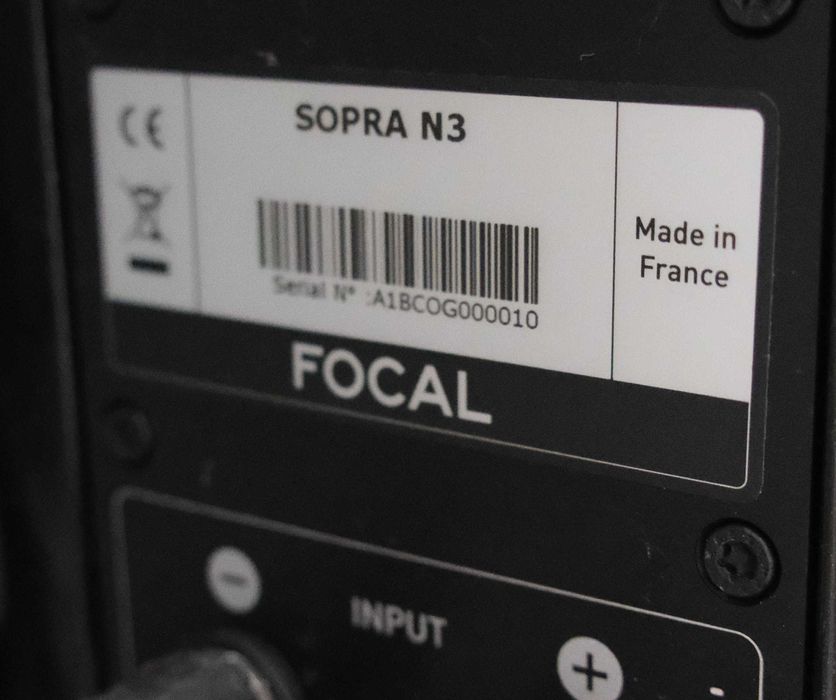 Focal Sopra No 3 para HiEnd (możliwa wymiana)