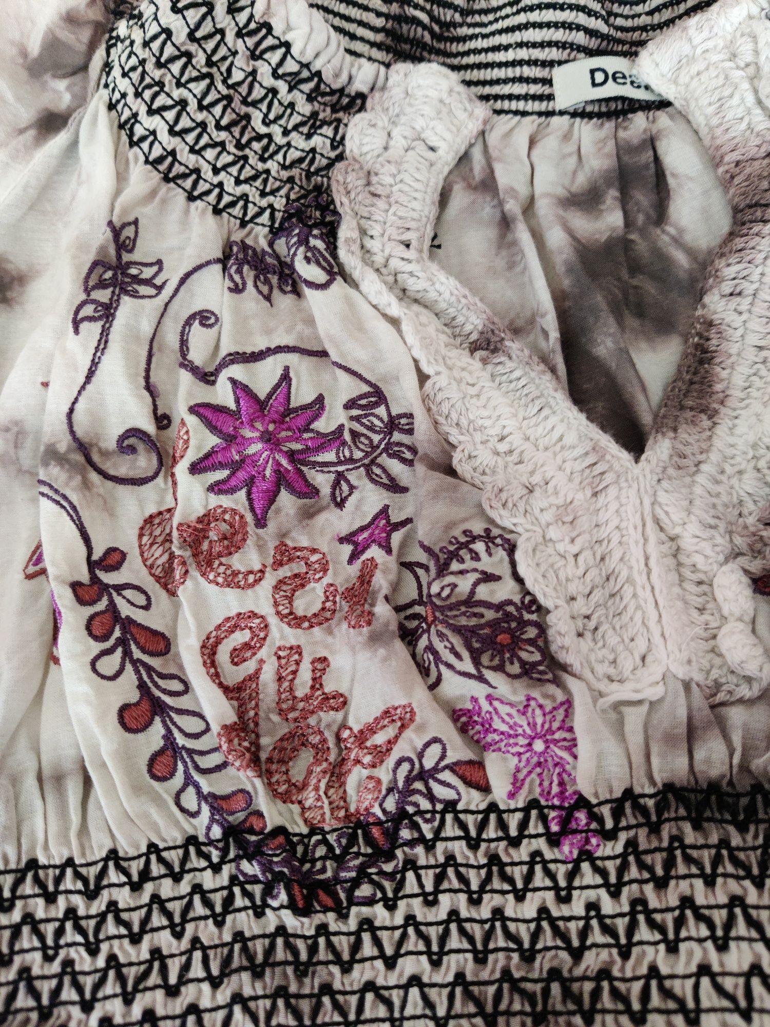 T-shirt, blusa, manga curta, Desigual 36