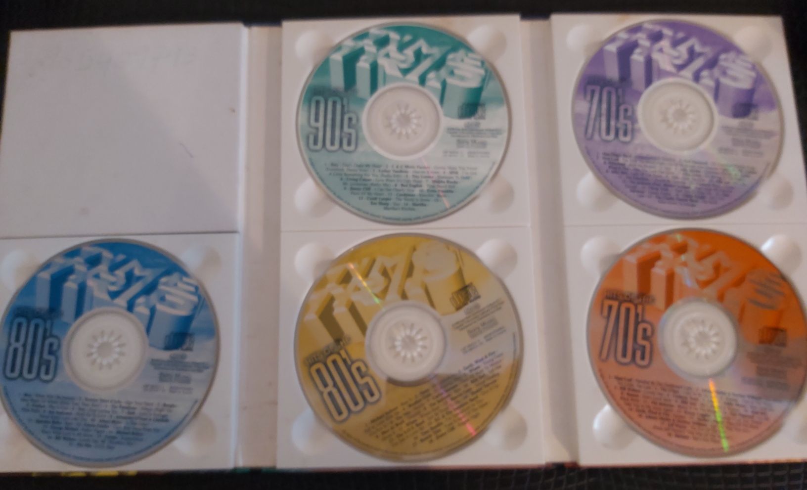 5 CDs de Coleção dos melhores anos
