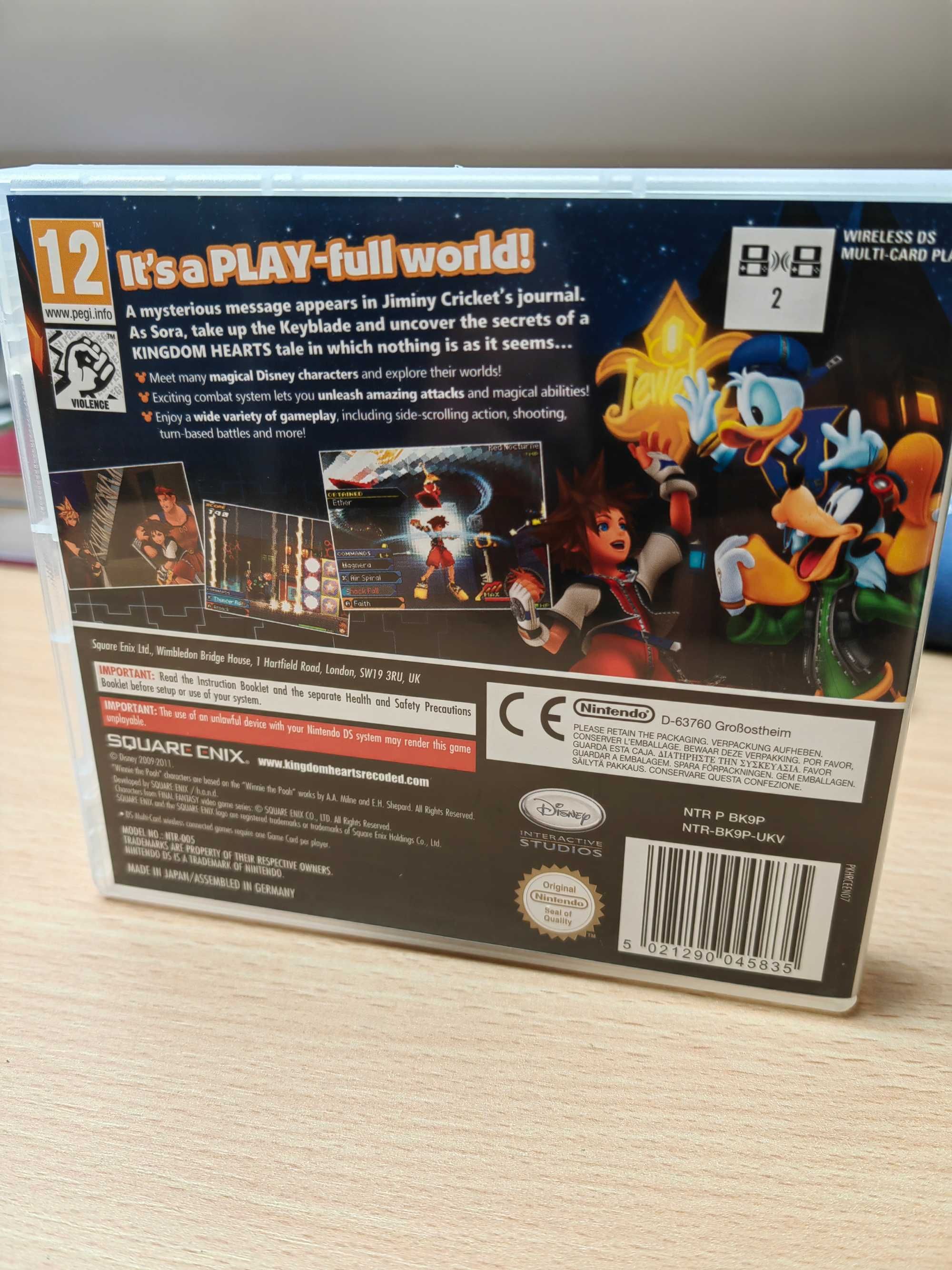 Kingdom Hearts Re:Coded na Nintendo DS, kultowa gra, 3xA Goofy, Miki !