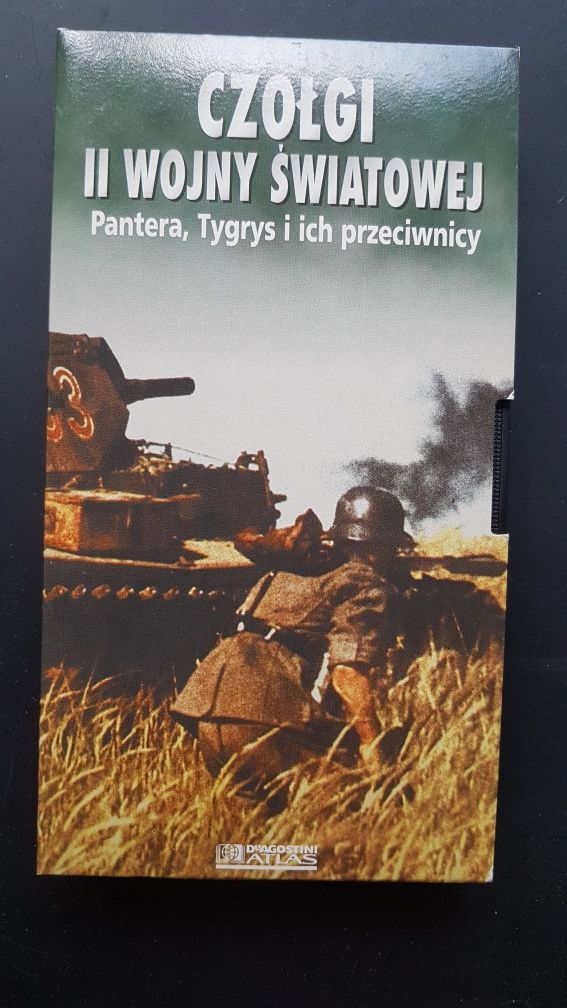 Kaseta " Czołgi w II ww VHS