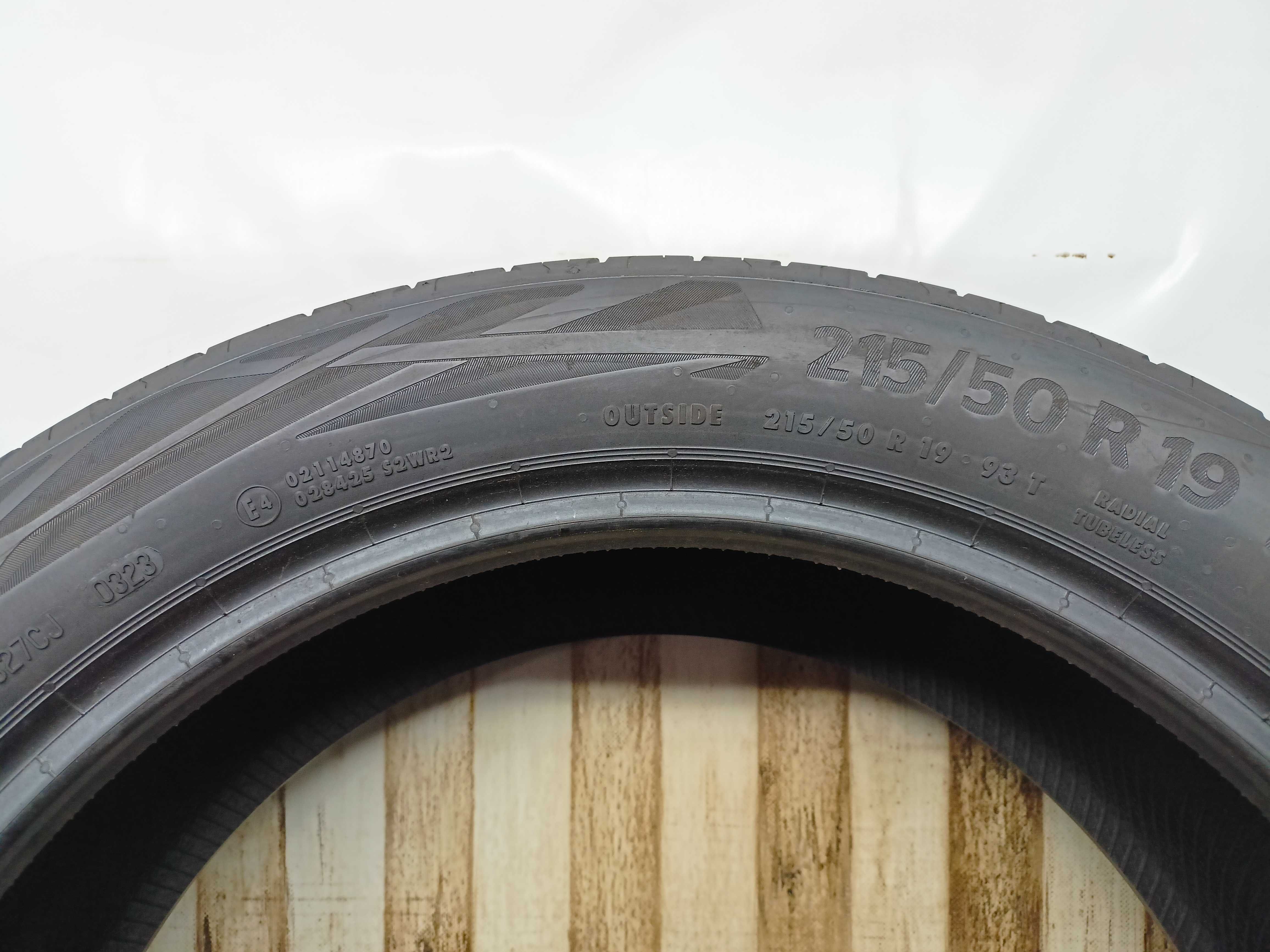 Continental EcoContact 6 215/50/19 2023r. 93T Nowe (4122)