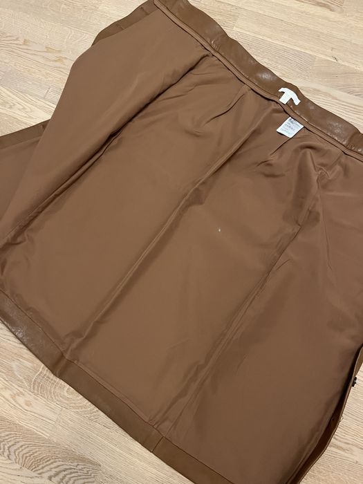 Спідниця з еко шкіри