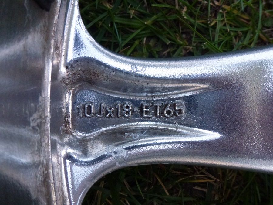 Felga 18" Porsche 996 10Jx18 5x130 911 Turbo ET65