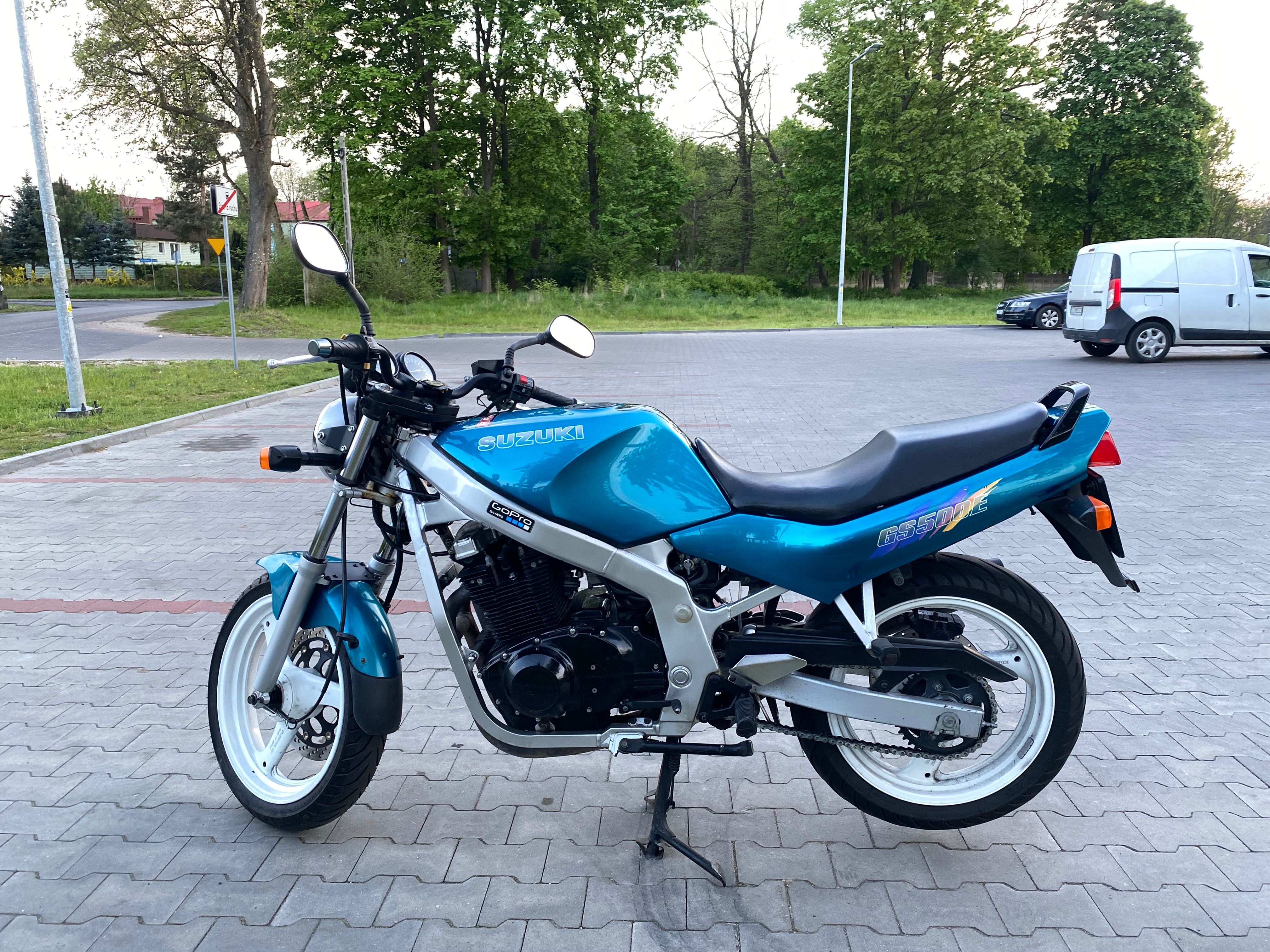 Suzuki GS500 doinwestowany