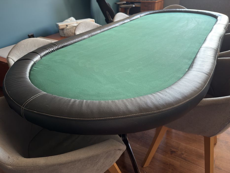 Stół pokerowy + krzesła