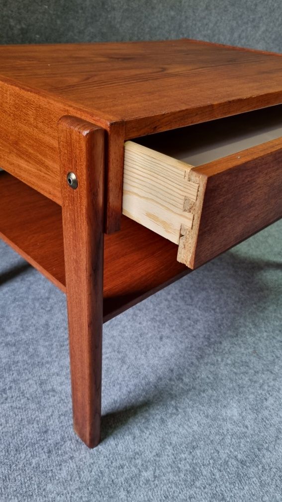 Duński Stolik/Szafka lata 70 Teak Mid Century