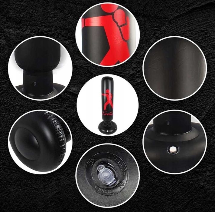 Worek Bokserski Dla Dzieci Stojący Treningowy Dmuchany. Odbiór osobist