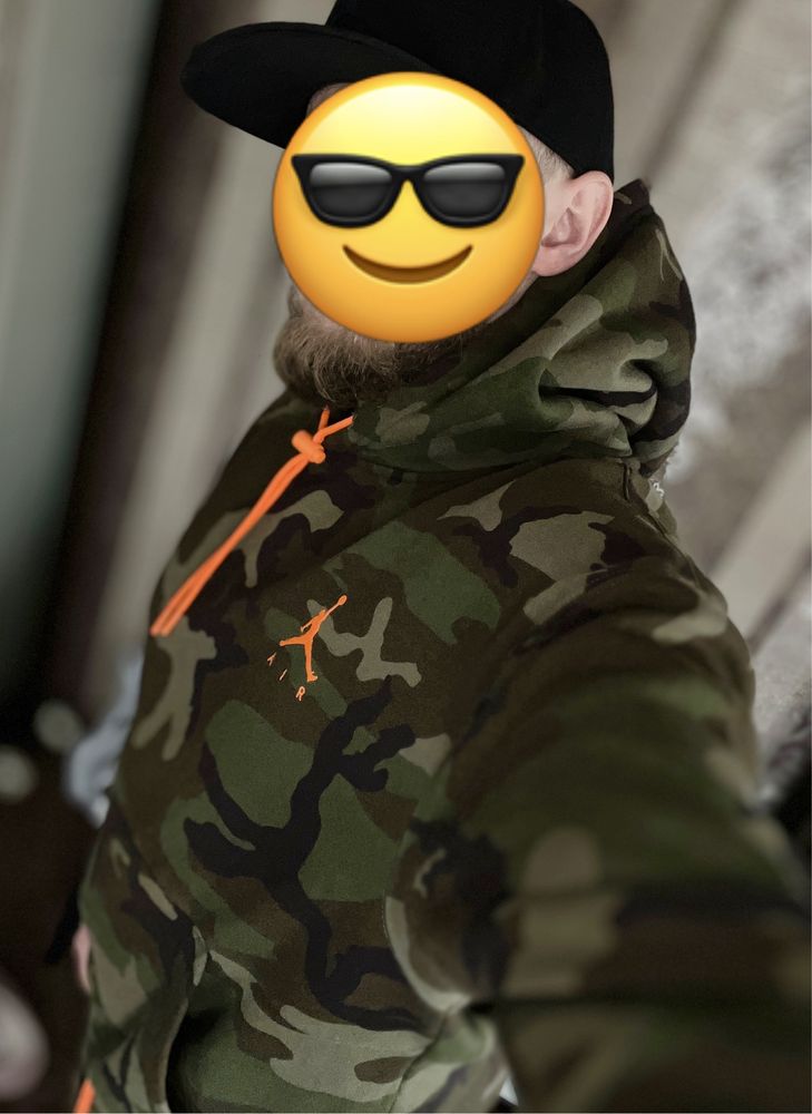 Air Jordan Camo Fleece спортивный костюм